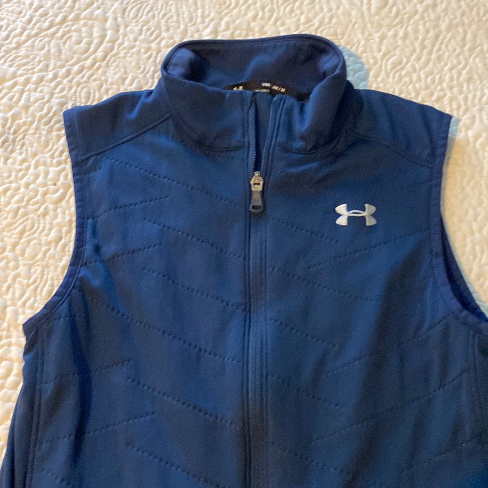 Under Armour Boys YMD (Medium) Blue Coldgear Vest
